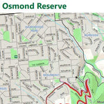 Department for Environment and Water Mount Osmond Reserve digital map