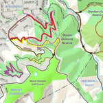 Department for Environment and Water Mount Osmond Reserve digital map