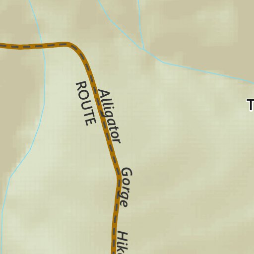 Mount Remarkable National Park Alligator Map by Department for