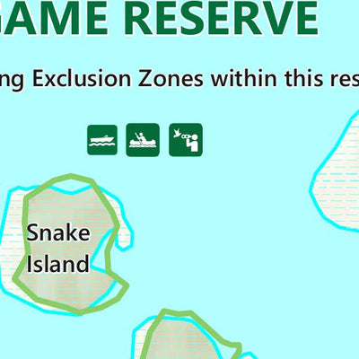 Department for Environment and Water Mud Islands Game Reserve – Hunting Exclusion Zones digital map