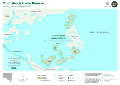 Mud Islands Game Reserve – Hunting Exclusion Zones Preview 1