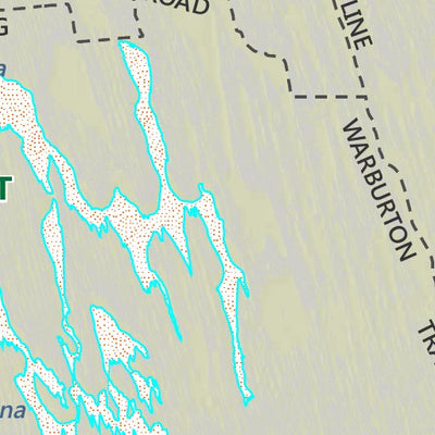 Department for Environment and Water Munga-Thirri–Simpson Desert Conservation Park and Regional Reserve digital map