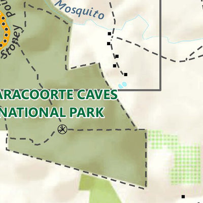 Department for Environment and Water Naracoorte Caves National Park - Overview map digital map