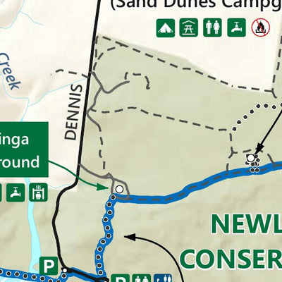 Waitpinga Map Newland Head Conservation Park- Waitpinga campground Map by Department ...