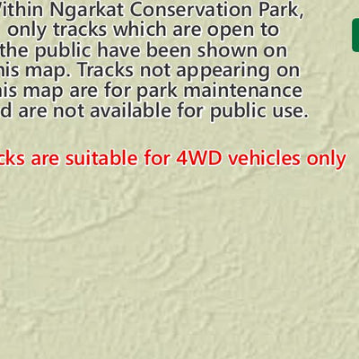 Department for Environment and Water Ngarkat Conservation Park map 1 digital map