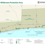 Department for Environment and Water Nullarbor Wilderness Protection Area map digital map