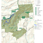 Department for Environment and Water Onkaparinga River National Park East end cycling trails digital map