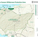Department for Environment and Water Ravine Des Casoars Wilderness Protection Area digital map