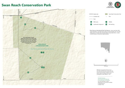 Department for Environment and Water Swan Reach Conservation Park digital map