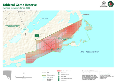 Tolderol Game Reserve – Hunting Exclusion Zones Preview 1