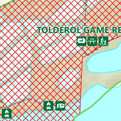 Tolderol Game Reserve – Hunting Exclusion Zones Preview 2