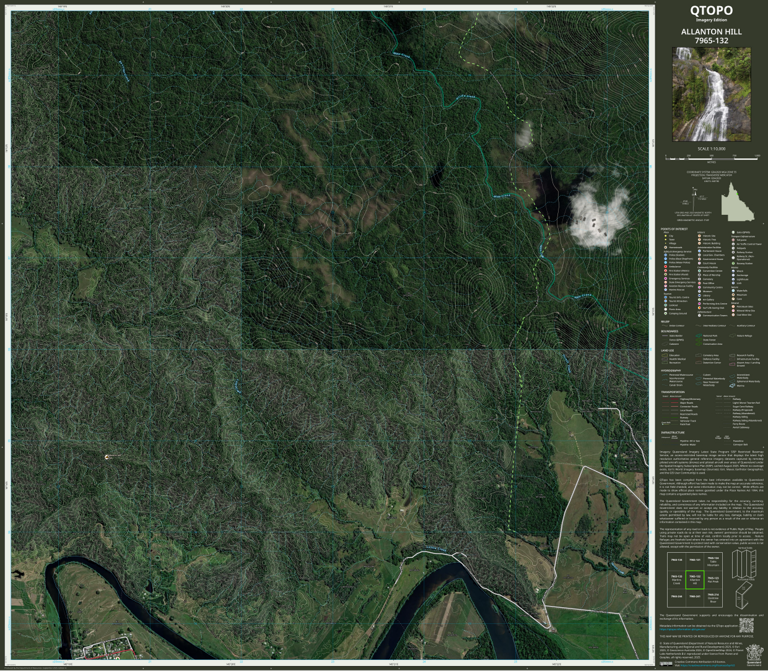 Allanton Map ALLANTON HILL (7965-132i) Map by Department of Natural Resources and ...