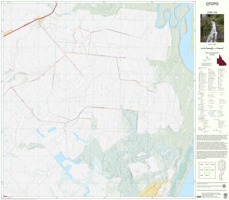 Allingham (8160-134) Map by Department of Natural Resources and Mines ...