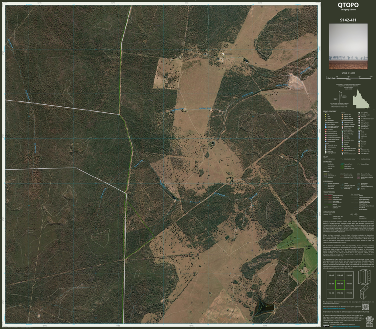 Andys Downfall (9142-431i) Map by Department of Natural Resources and ...