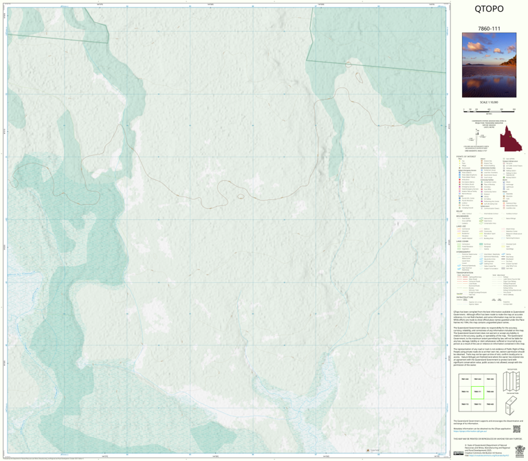 Arthur Range (7860-111) Map by Department of Natural Resources and ...