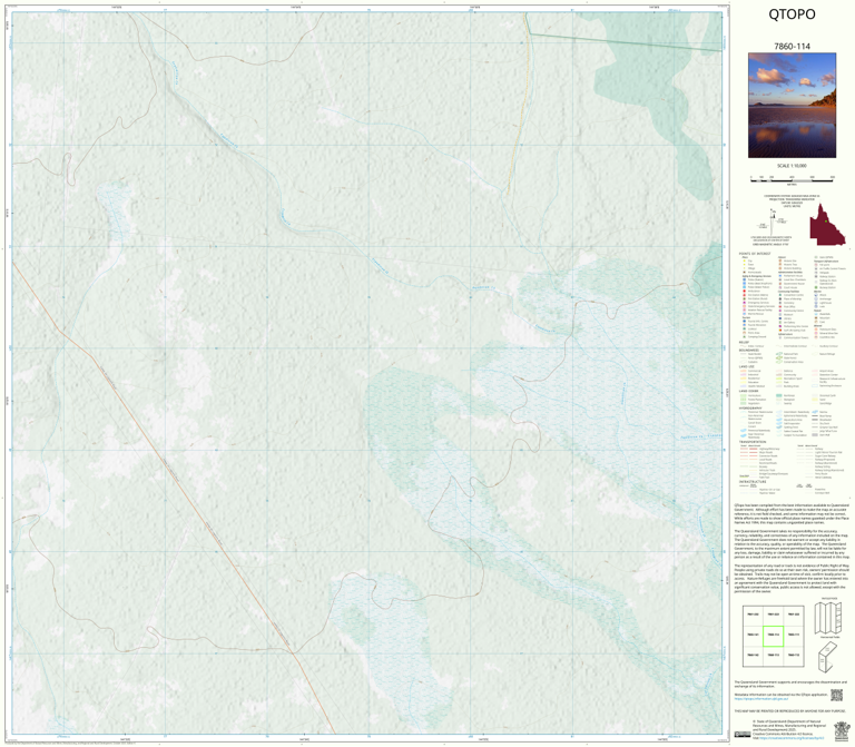 Arthur Range (7860-114) Map by Department of Natural Resources and ...
