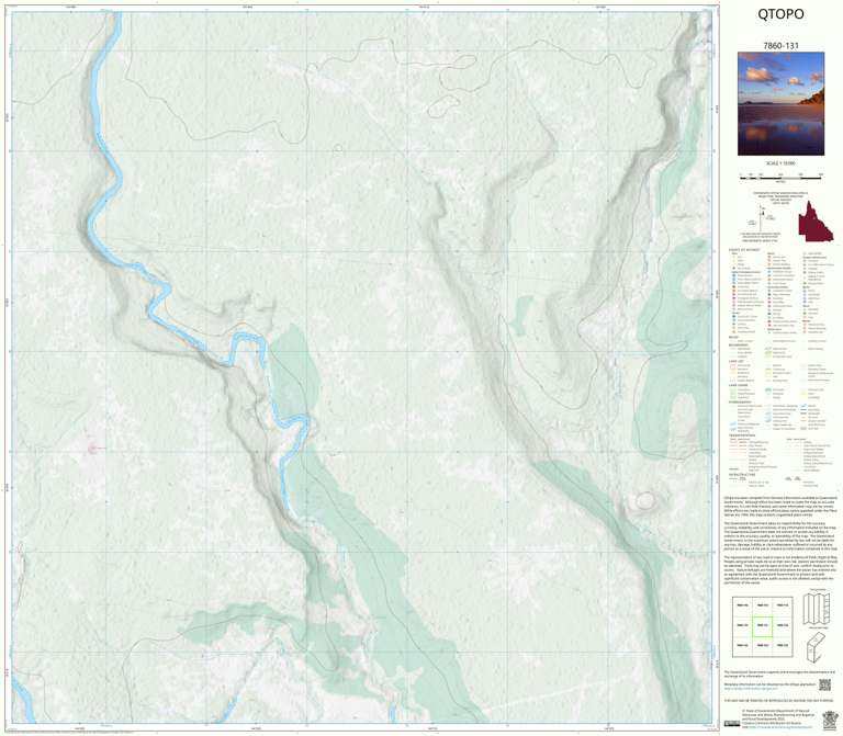 Arthur Range (7860-131) Map by Department of Natural Resources and ...