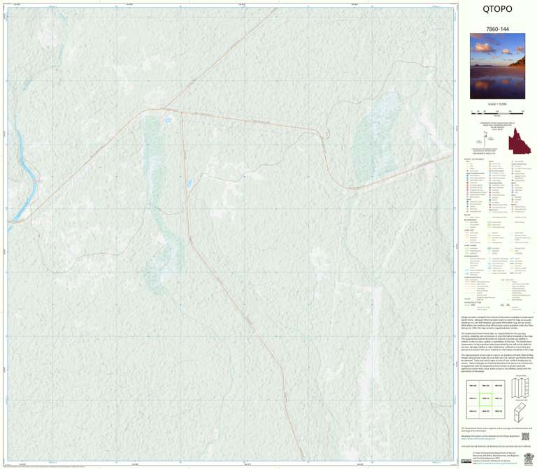 Arthur Range (7860-144) Map by Department of Natural Resources and ...