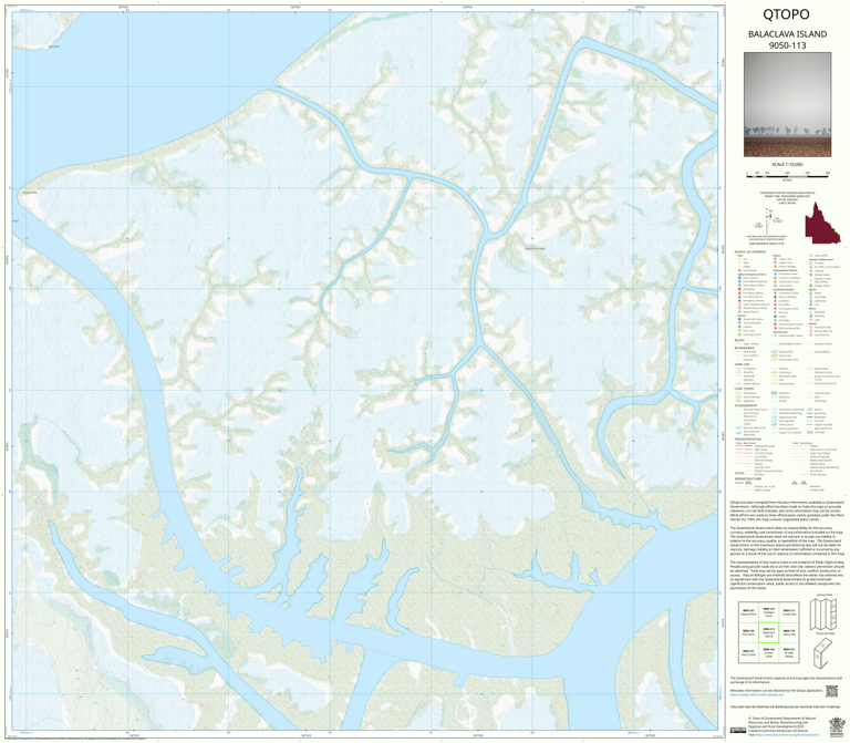 Balaclava Island (9050-113) Map by Department of Natural Resources and ...