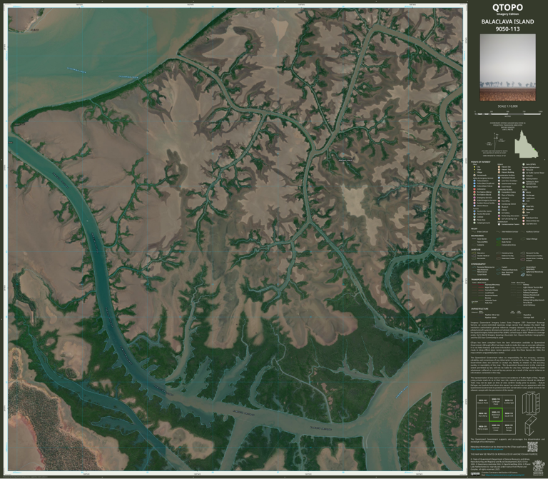 BALACLAVA ISLAND (9050-113i) Map by Department of Natural Resources and ...