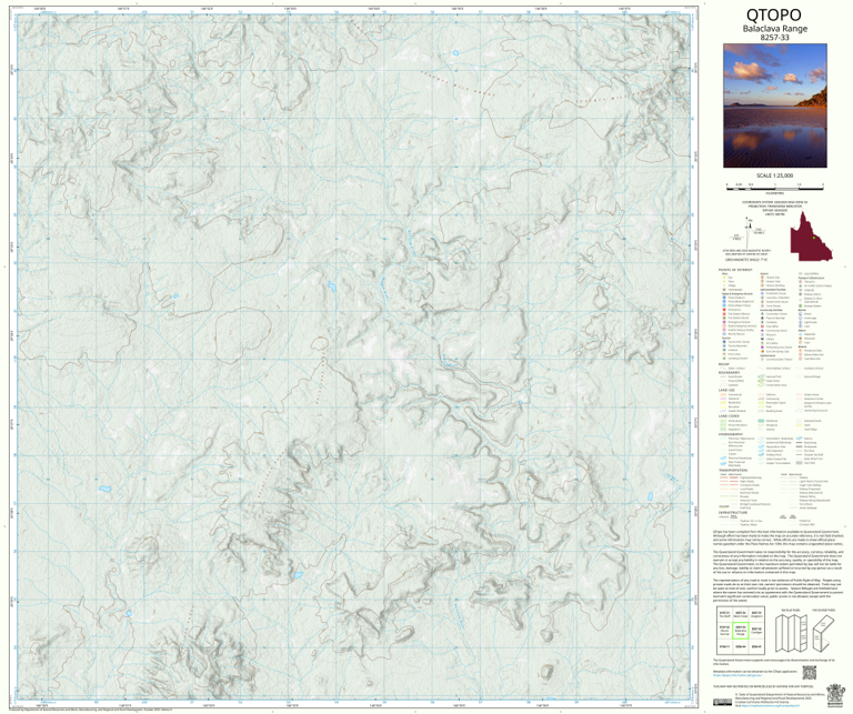 Balaclava Range (8257-33) Map by Department of Natural Resources and ...