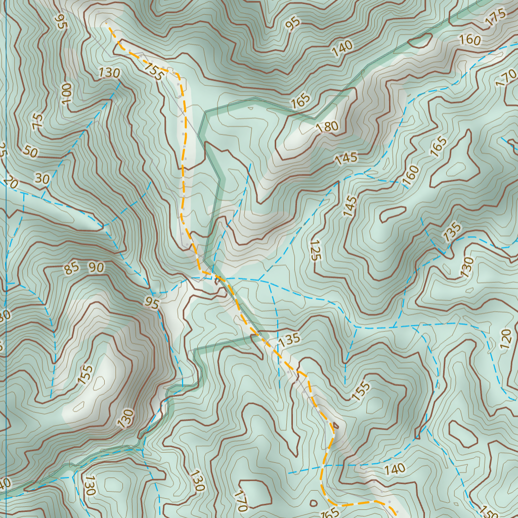 Bamboo Creek (7965-242) Map by Department of Natural Resources and ...