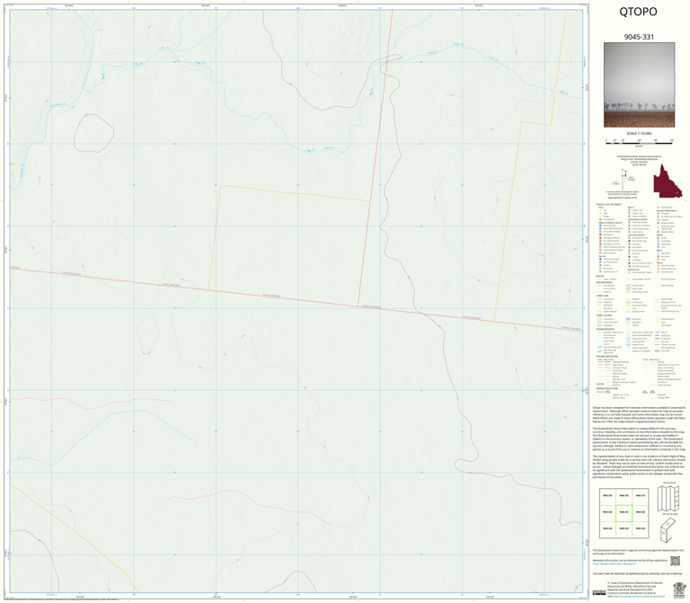 Barakula Barakula (9045-331) Map by Department of Natural Resources and Mines ...