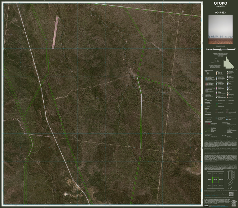 Barakula (9045-333i) Map by Department of Natural Resources and Mines ...