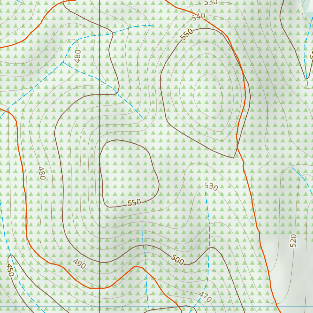 Bare Hill (9345-242) Map by Department of Natural Resources and Mines ...