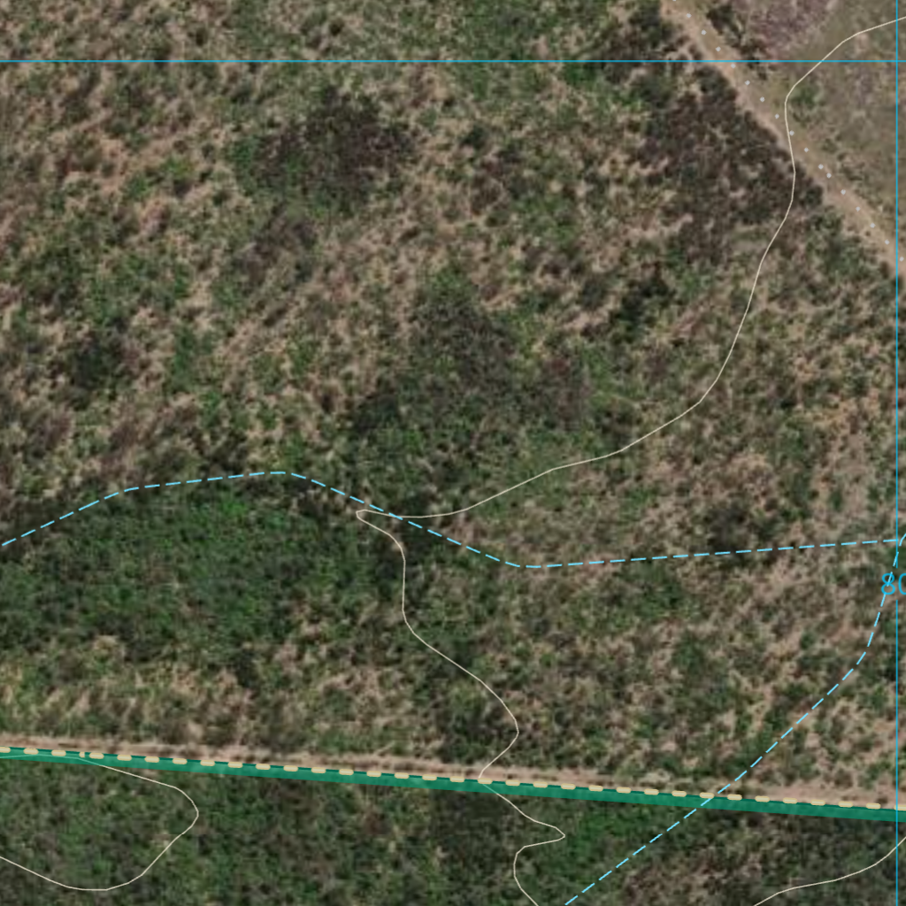 Bee Creek (8654-321i) Map by Department of Natural Resources and Mines ...