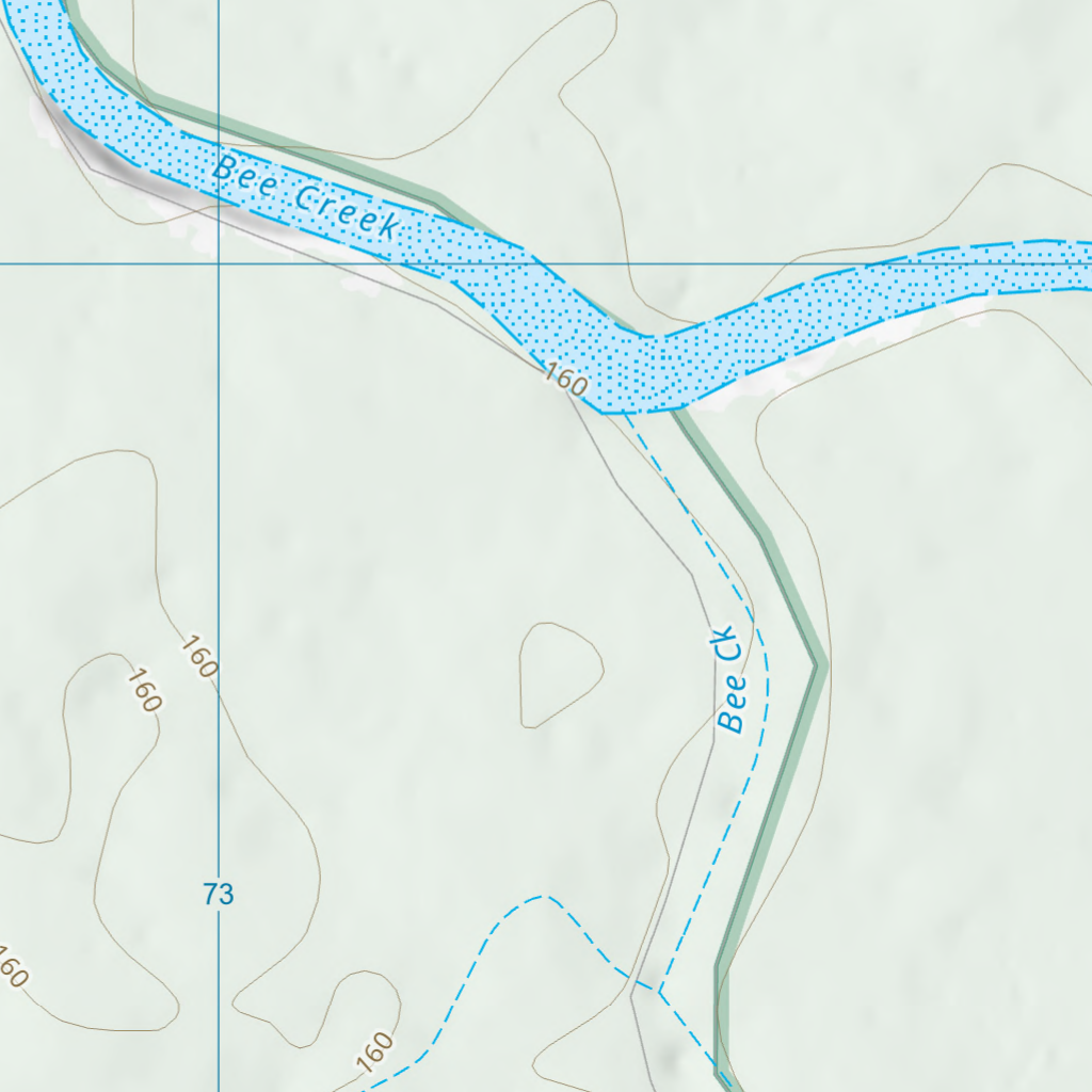 Bee Creek (8654-323) Map by Department of Natural Resources and Mines ...