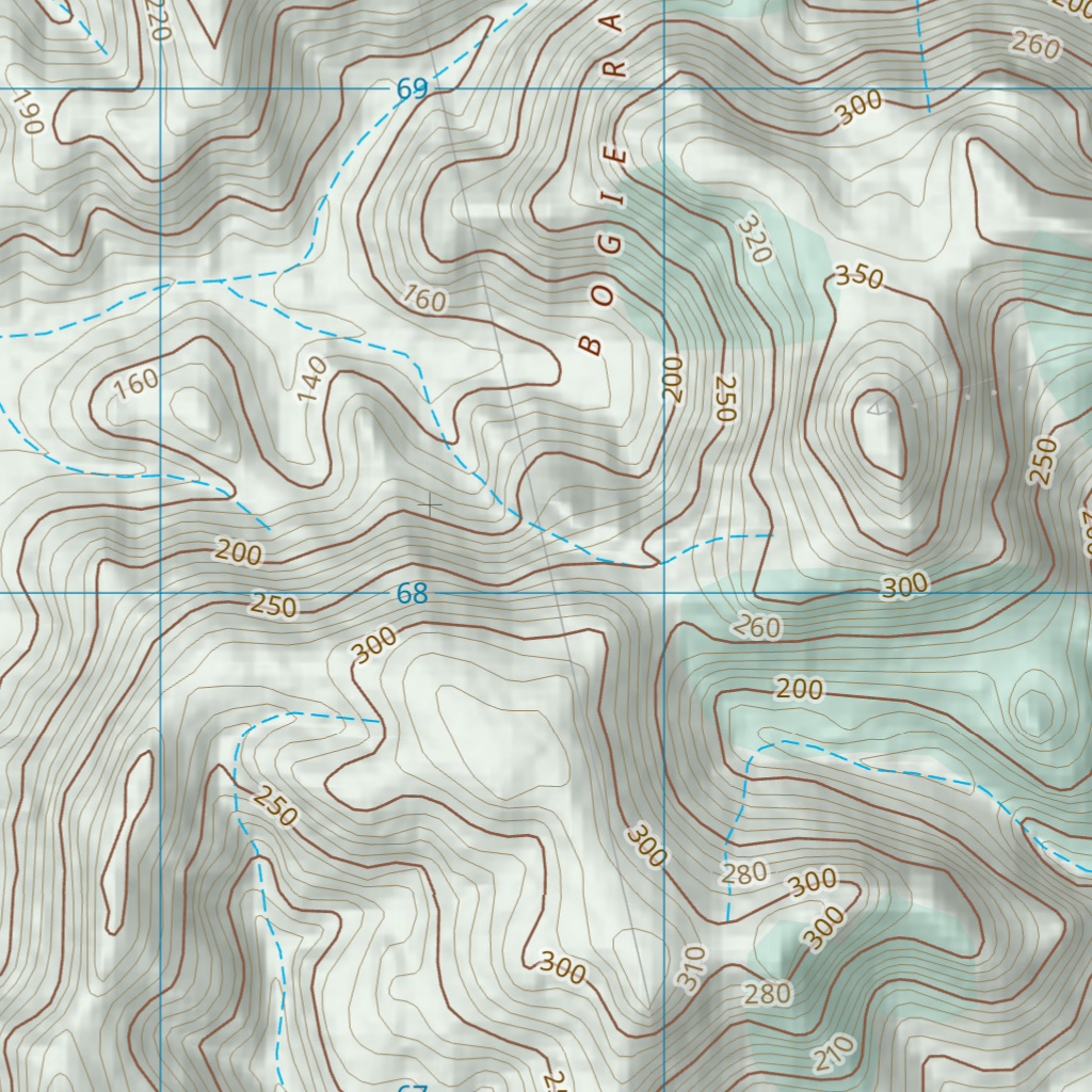 Bogie Range (8357-12) Map by Department of Natural Resources and Mines ...