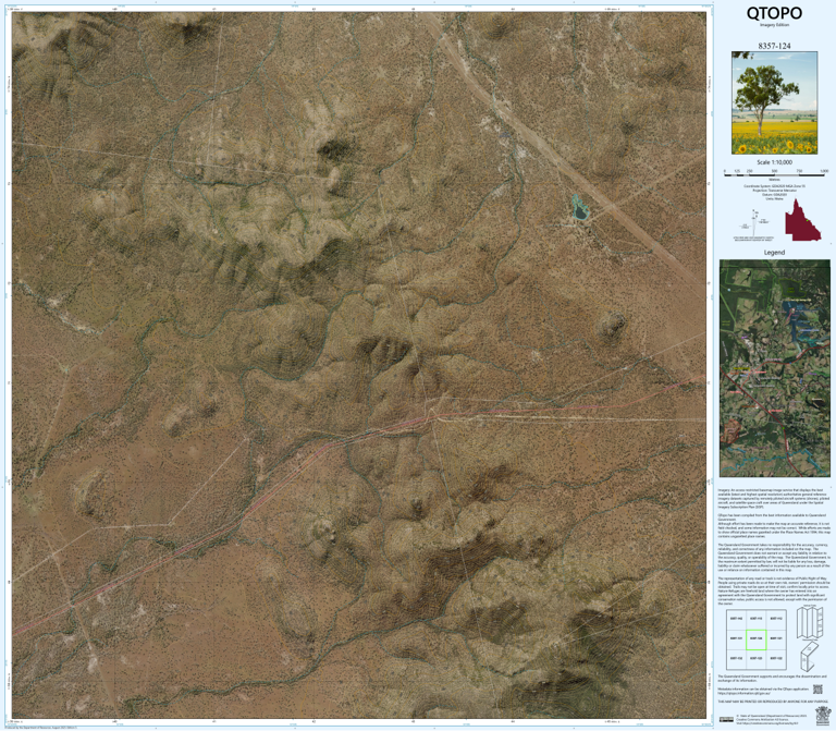 Bogie Range (8357-124i) Map by Department of Natural Resources and ...