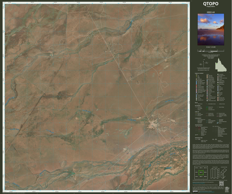 Box Hole (6860-44i) Map by Department of Natural Resources and Mines ...