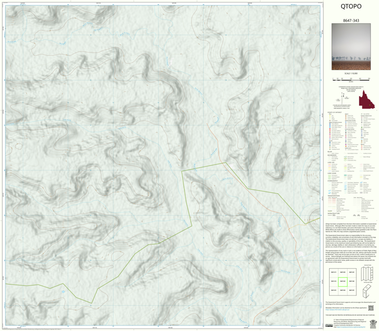 Boxvale (8647-343) Map by Department of Natural Resources and Mines ...