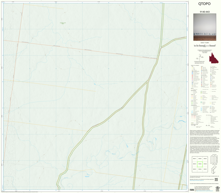 Bracker (9140-443) Map by Department of Natural Resources and Mines ...
