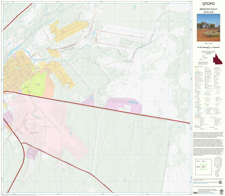 Bradleys Gully (8145-234) Map by Department of Natural Resources and ...