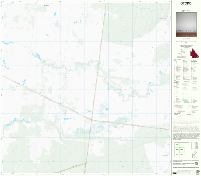 Burra Burri (9144-441) Map by Department of Natural Resources and Mines ...