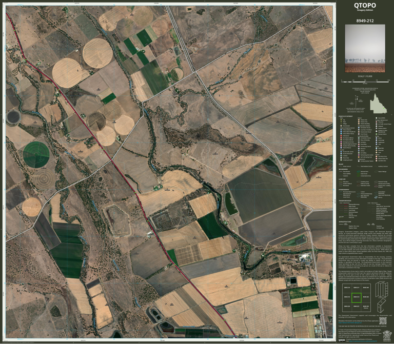 Callide (8949-212i) Map by Department of Natural Resources and Mines ...