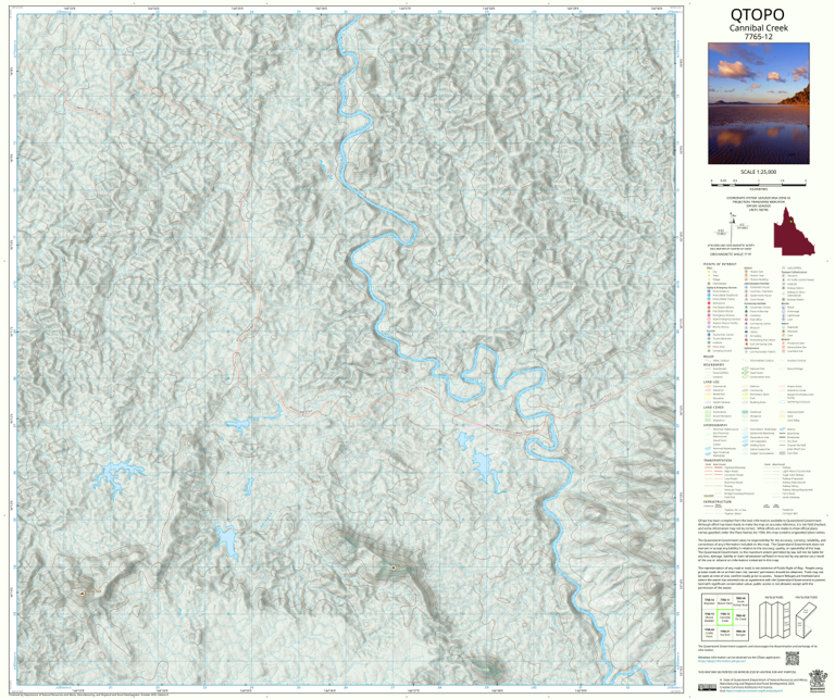 Cannibal Creek (7765-12) Map by Department of Natural Resources and ...