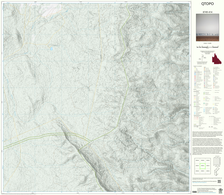 Central Creek (8749-414) Map by Department of Natural Resources and ...