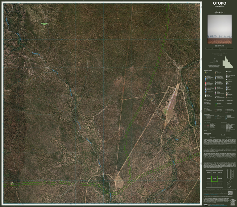 Central Creek (8749-441i) Map by Department of Natural Resources and ...