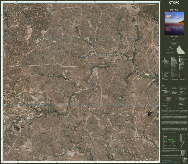 Charters Towers (8157-142i) Map by Department of Natural Resources and ...