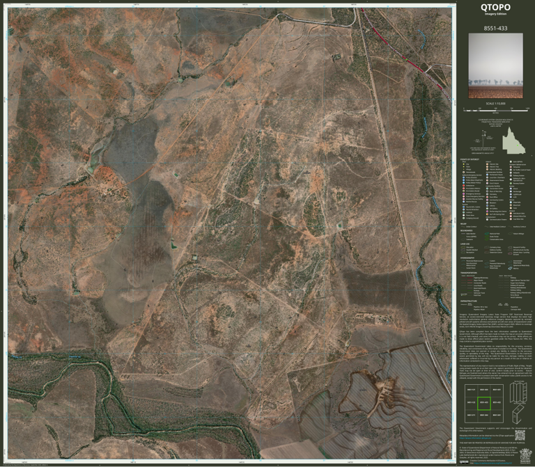 Chirnside (8551-433i) Map by Department of Natural Resources and Mines ...