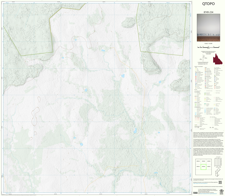 Conciliation Creek (8749-234) Map by Department of Natural Resources ...