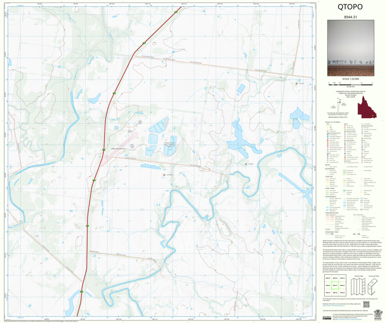 Condamine Map Condamine (8944-31) Map by Department of Natural Resources and Mines ...