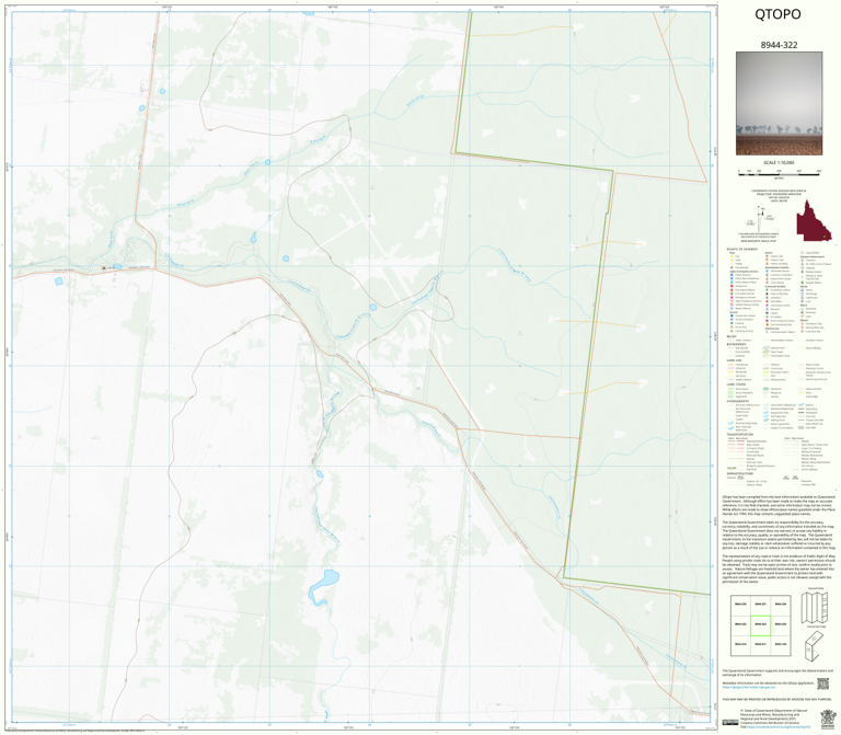 Condamine Map Condamine (8944-322) Map by Department of Natural Resources and Mines ...