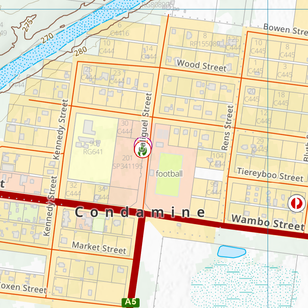 Condamine Map Condamine (8944-324) Map by Department of Natural Resources and Mines ...