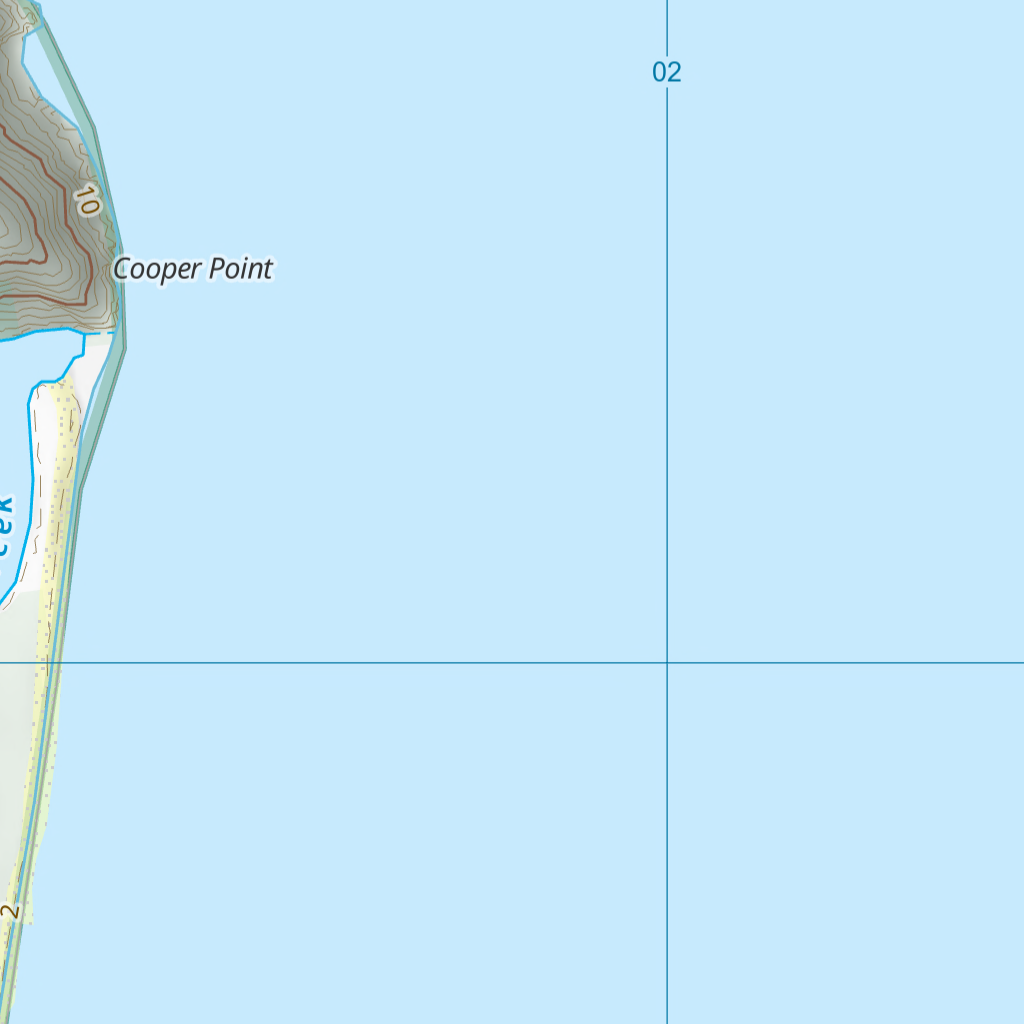 Cooper Point (8163-331) Map by Department of Natural Resources and ...