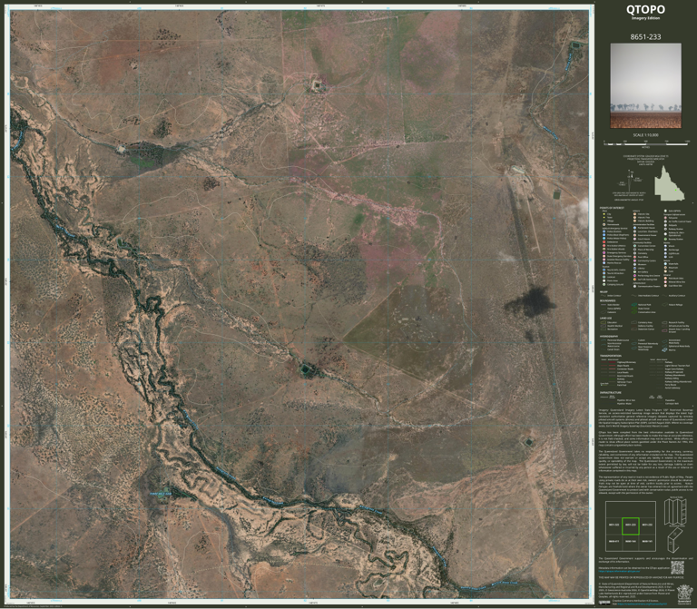 Cooroorah (8651-233i) Map by Department of Natural Resources and Mines ...